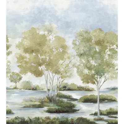 Amaru Non-Pasted Matte Wall Mural — Juniper