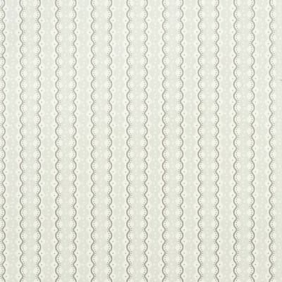Schumacher x Neisha Crosland Centipede Stripe Wallpaper — Pumice
