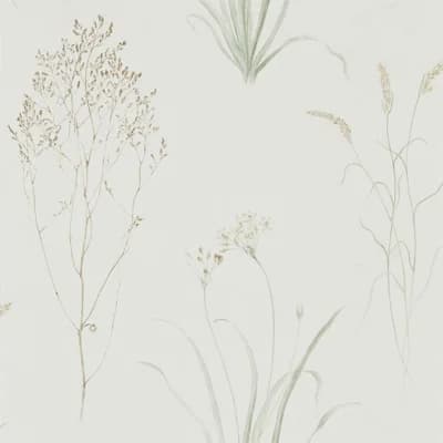 Farne Grasses Wallpaper — Willow,Pebble