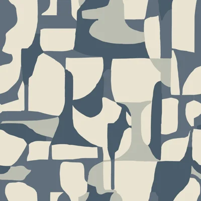 Abstract Attraction Wallpaper — Olive Charcoal