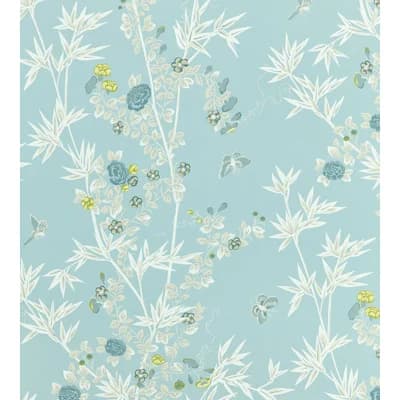 Jardin De Chine Animal Print Non-Pasted Wallpaper Roll — Ciel
