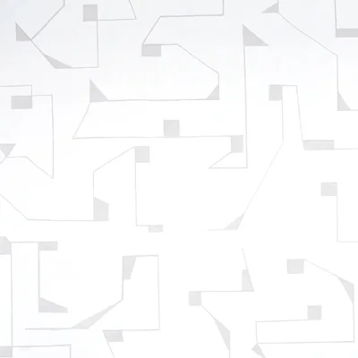 Schumacher x Porter Teleo Circuit Wallpaper — Gray