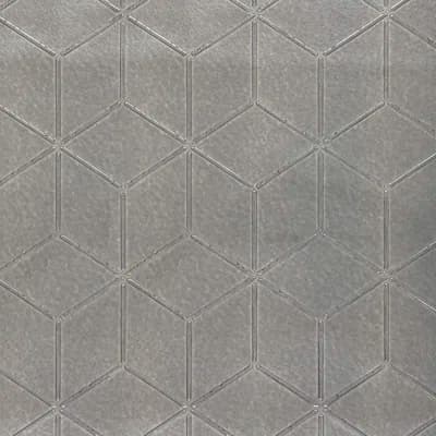 Glacier Geometric Non-Pasted Wallpaper Roll — Gunmetal