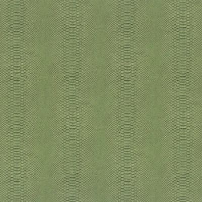 Energy Collection Geometric Snake Skin Effect Wallpaper Roll — Green