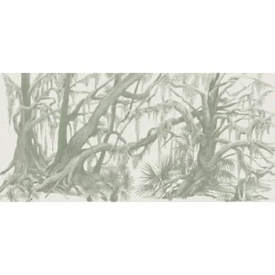 Kiawah Oaks Muted Mural by Megan Molten — Sage