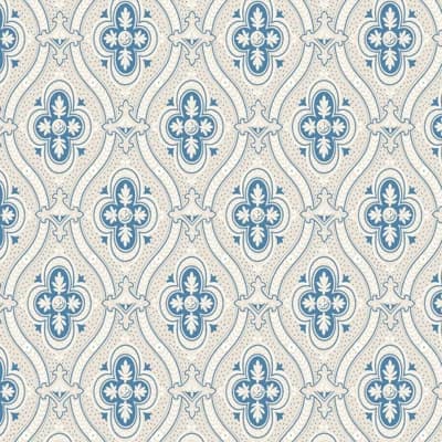 Boråstapeter Pigkammaren Wallpaper — Blue,Brown