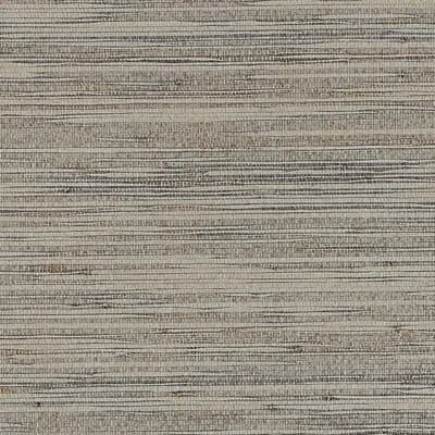 Burnished Raffia Wallpaper — Burnished Silver