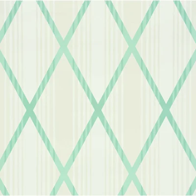 Schumacher x David Oliver Monti Wallpaper — Blue