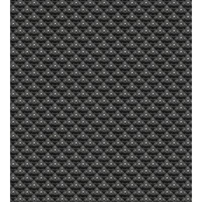 Spirale Polka Dot Non-Pasted Matte Wallpaper Double Roll — Black