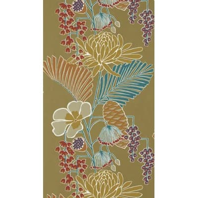 Salon Wallpaper — Gold,Russett,Atlantic