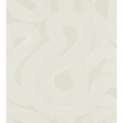 Mons Klint Abstract Non-Pasted Matte Wallpaper Roll — Gray