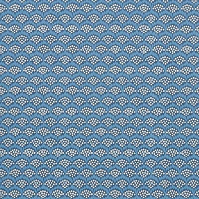 Schumacher x Neisha Crosland Pollen Wallpaper — French Blue