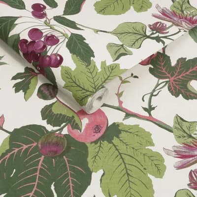 Graham & Brown Craftwork Trail Day Wallpaper — Purple