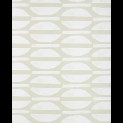 Origins Wallcovering Geometric Wallpaper Roll — Linen