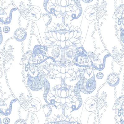 Naga Lotus — Dusk Blue