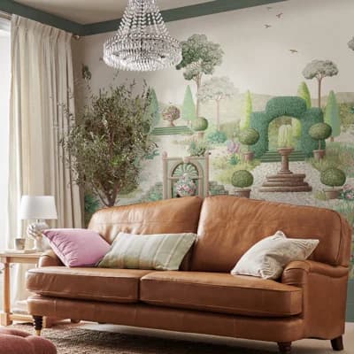 Laura Ashley Naunton Folly Fern Green Mural — Green