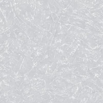 The Loft Collection Plaster Effect Wallpaper Roll — Silver