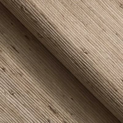 Rufas Grass Cloth Non-Pasted Matte Wallpaper Double Roll — Taupe