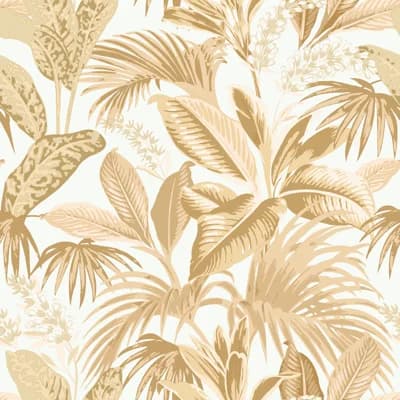 Jeneva 16.5' L x 20.5" W Peel and Stick Wallpaper Roll — Yellow