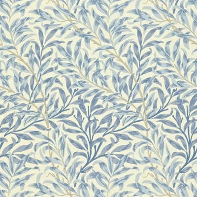 Willow Boughs Wallpaper — Blue