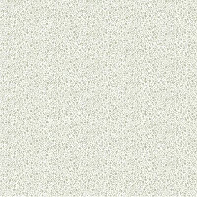 Little Explorers 2 Tiny Botanical Flowers Wallpaper Roll — Green