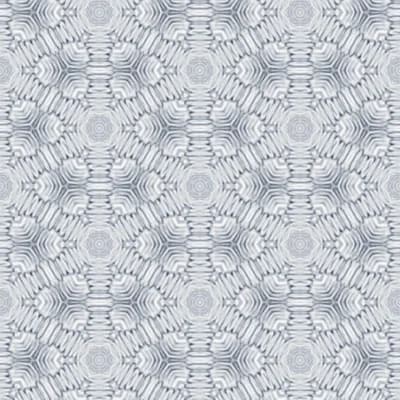 Abra Snow Blossom 10' L x 24" W Wallpaper Roll — Blue