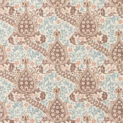 Persian Tulip — Umber,Mineral Blue