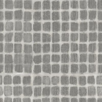 Weathered Mosaic - Wallpaper by Norman Wyatt Home — Graphite