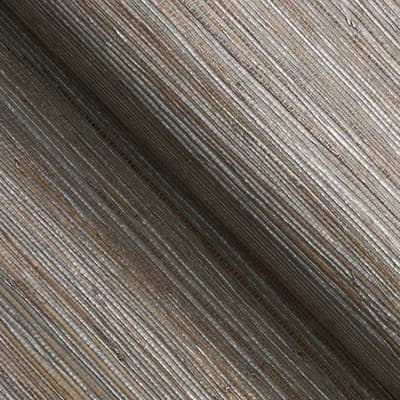 Heja Loose Weave Boodle & Jute Authentic Grasscloth Wallpaper — Gray
