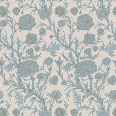 Blooming Thicket - Wallpaper — Dusty Blush