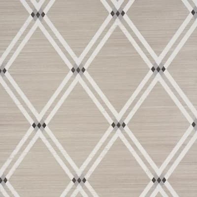 Asolo Sisal Wallpaper — Silver