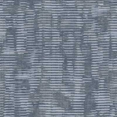 Elegance Collection Stripy Shimmer Wallpaper Roll — Blue