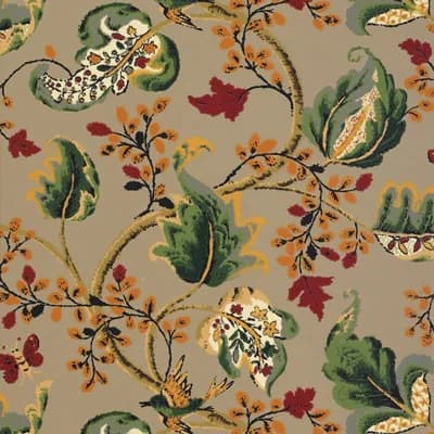 Fox Hollow Wallpaper — Multi on Flannel