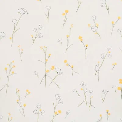 Alex's Floral Wallpaper — Beige