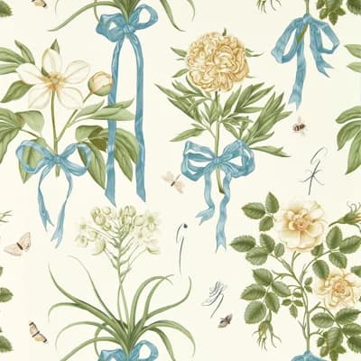 Giles Deacon Cupid's Beau Wallpaper — Quince,Chalk