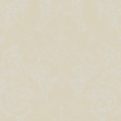 Llewelyn-Bowen - Off The Wall Damask Fabric Wallpaper Roll — Black