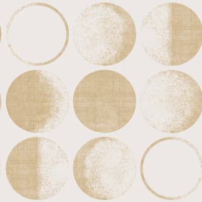 Gwendoline 16.5' L x 20.5" W Peel and Stick Wallpaper Roll — Ivory