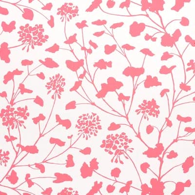 Pennick Wallpaper — Coral,Ivory