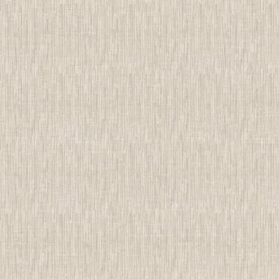 Spring Blossom Plain Linen Effect Design 33' L x 21" W Wallpaper Roll — Cream