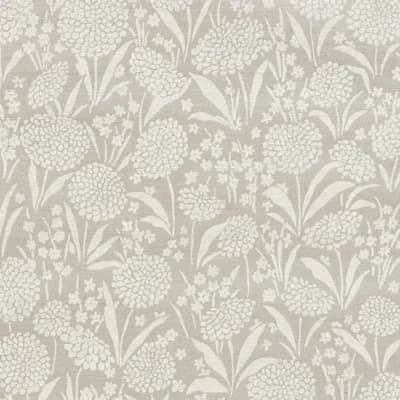 Chrysanthemum Hemp Shimmer Wallpaper — Moonstone