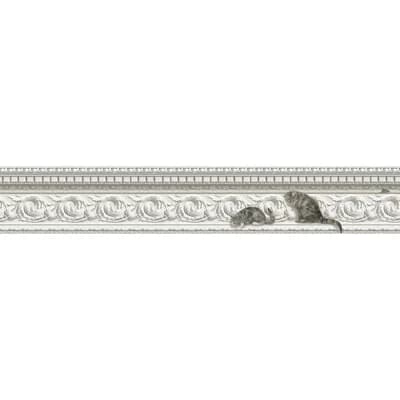 Paddy & Louis Paisley Non-Pasted Wallpaper Border — Natural