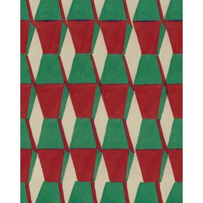 ENLDESS Celestial Wallpaper — Green,Red,Taupe