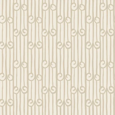 Matsuri 33' L x 20.5" W  Wallpaper Roll — Tan,Cream