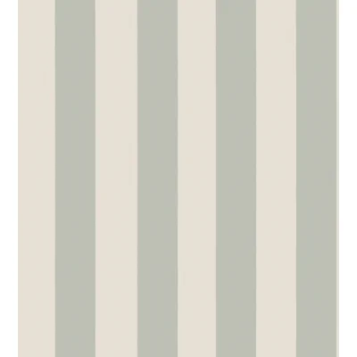 Sam Striped Matte Wallpaper Roll — Sage Green