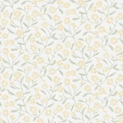 Boråstapeter Mira Wallpaper — Yellow