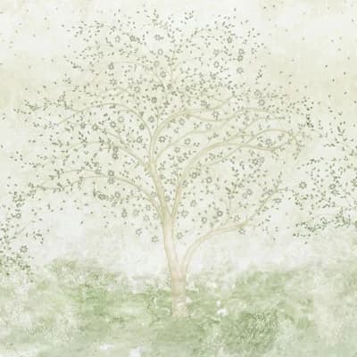 Colette Cosentino Non-Pasted Matte Wall Mural by Colette Cosentino — Light Mint