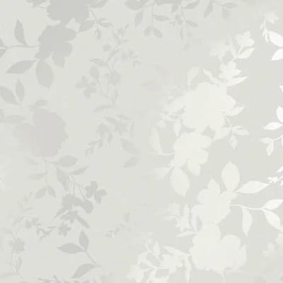Laura Ashley Westbourne Midnight Blue Wallpaper — Silver