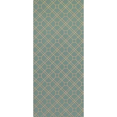 Wallpaper Roll — Teal,Bronze