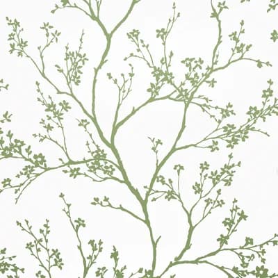 Twiggy Wallpaper — Green
