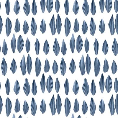 Lomé Cascade 10' L x 24" W Wallpaper Roll — Marine